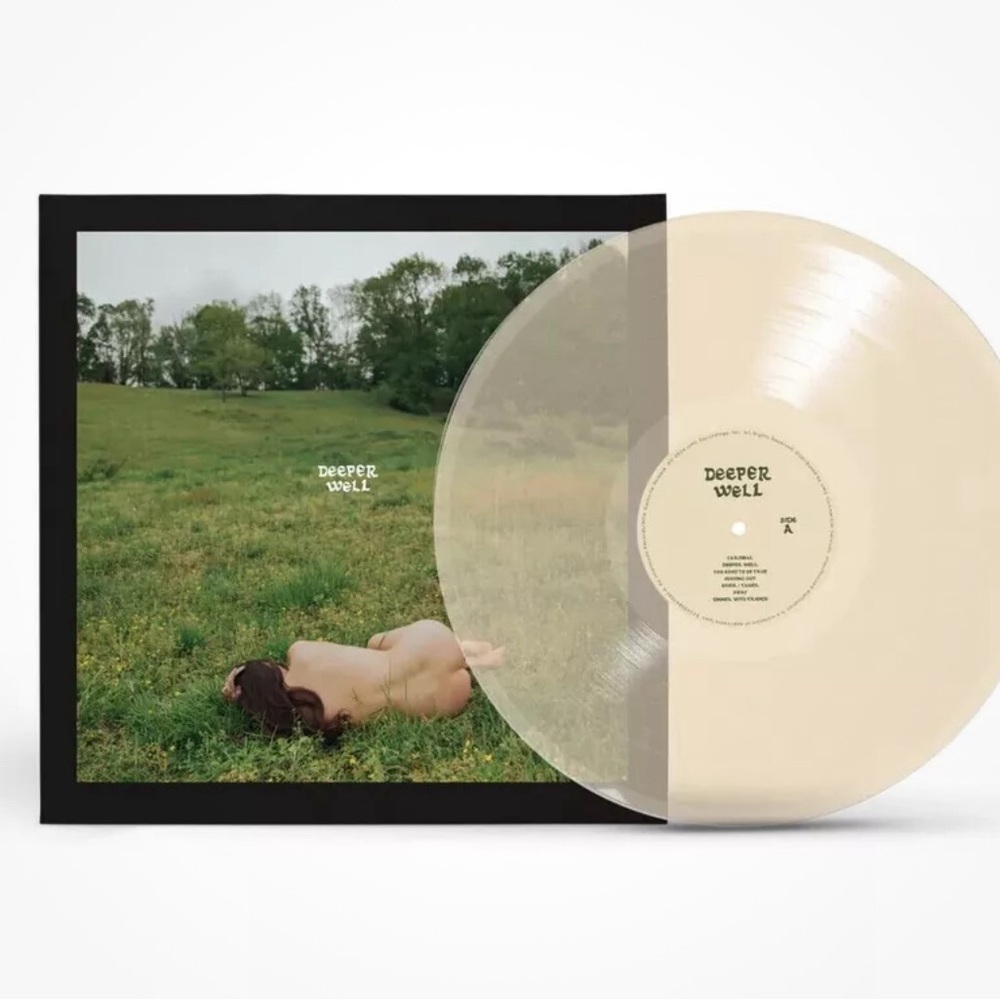 Kacey Musgraves LIMITED EDITION COVER Deeper Well | Transparent Cream Vinyl NEW